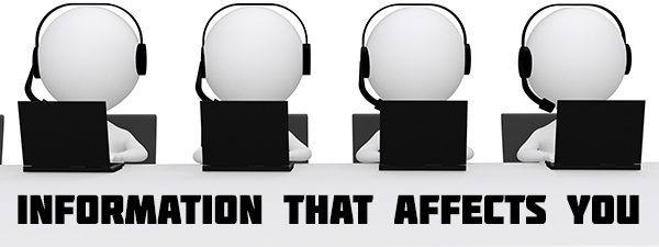 Employees working in a call center